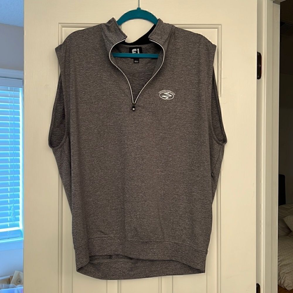 Men’s Funjet Quarter Zip Vest L